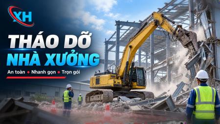 Tháo dở Nhà Xưởng